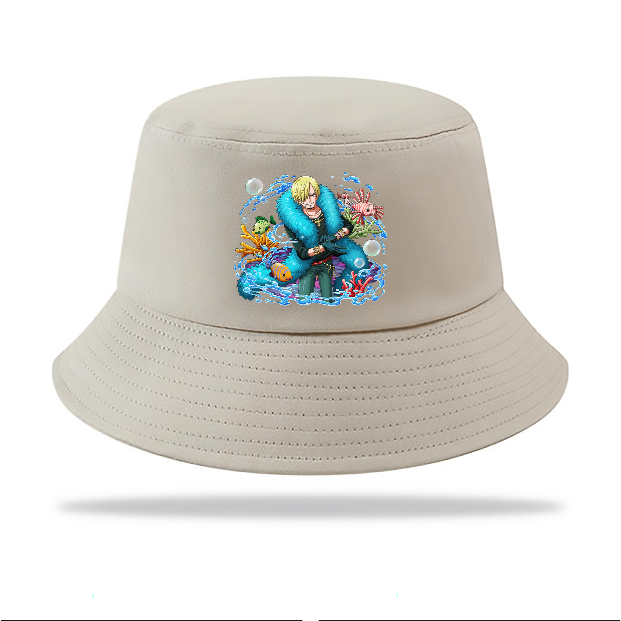 （画像用） ワンピース サンジ ONE PIECE Sanji アウトドア日除けバケットハット